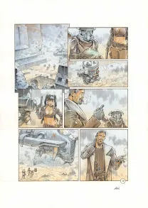 Planche couleur, Space Relic Hunters,  Grun