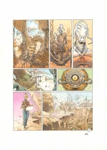 Planche couleur, Space Relic Hunters,  Grun