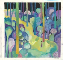 Illustration couleur, Le Poids des héros, David Sala