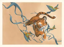 Illustration couleur, Julie Mellan