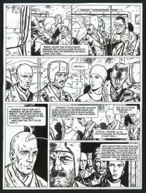 Planche noir et blanc, Le Transperceneige - Snowpiercer, Le Transperceneige - Snowpiercer (T.1), Jean-Marc Rochette