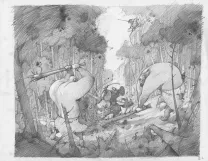 Crayonné, Orlando Furioso, Frédéric Pillot