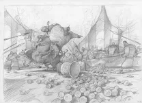 Crayonné, Orlando Furioso, Frédéric Pillot