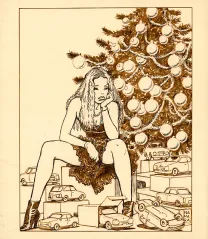 Illustration noir et blanc, Milo Manara