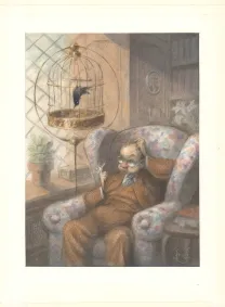 Colored illustration, Peter de Sève