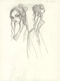 Sketch, Carmen, Benjamin Lacombe