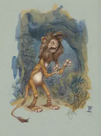 Colored illustration, Peter de Sève