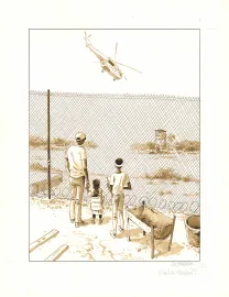 Planche couleur, L'OEil du marabout, Jean Denis Pendanx