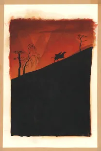 Illustration couleur, Trolls de Troy, Jean-Louis Mourier