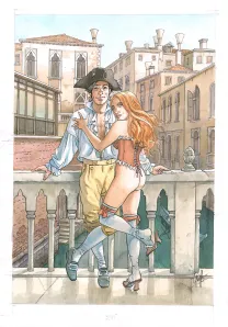 Illustration couleur, Giacomo C.,  Griffo