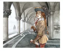 Colored illustration, Giacomo C.,  Griffo