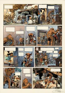 Mise en couleurs, Lanfeust des Étoiles, Un, deux ... Troy (T.1), Claude Guth