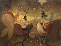 Peinture, Pillowy, the Art of Dave Cooper, Dave Cooper