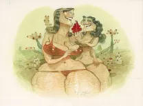 Illustration couleur, Pillowy, the Art of Dave Cooper, Dave Cooper