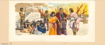 Colored illustration, La Vie privée des Hommes, Au Temps des Royaumes barbares (T.14), Pierre Joubert