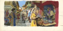 Illustration couleur, La Vie privée des Hommes, Au Temps des Royaumes barbares (T.14), Pierre Joubert