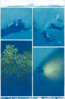 Planche couleur, Octopolis, Gaétan Nocq