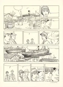 Planche couleur, Jacques Ferrandez