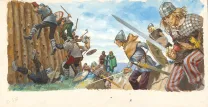 Illustration couleur, La Vie privée des Hommes, Au Temps des Vikings (T.15), Pierre Joubert