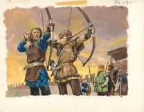 Illustration couleur, La Vie privée des Hommes, Au Temps des Vikings (T.15), Pierre Joubert