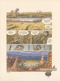 Planche couleur, Légendes des Contrées oubliées, La Saison des cendres (T.1), Thierry Ségur