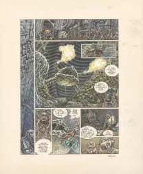 Planche couleur, Légendes des Contrées oubliées, Le Pays des songes (T.2), Thierry Ségur