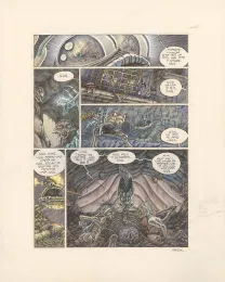 Colored original page, Légendes des Contrées oubliées, Le Pays des songes (T.2), Thierry Ségur