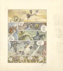Planche couleur, Légendes des Contrées oubliées, Le Sang des rois (T.3), Thierry Ségur