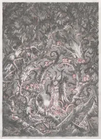 Illustration noir et blanc, Once Upon a Time, Stan Manoukian