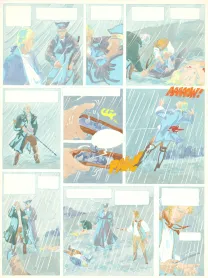 Mise en couleurs, Louis la Guigne, Fureur (T.8), Jean-Paul Dethorey