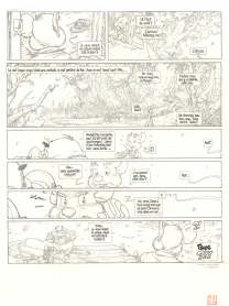 Planche noir et blanc, Le Vent dans les Sables , Étranges Etrangers (T.2), Michel Plessix