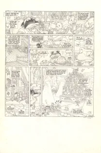 Planche noir et blanc, Le Vent dans les Sables , L'Invitation au voyage (T.1), Michel Plessix