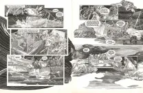 Planche noir et blanc, Les Travailleurs de la mer, Michel Durand