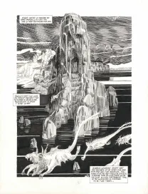 Planche noir et blanc, Les Travailleurs de la mer, Michel Durand