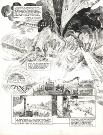 Planche noir et blanc, Les Travailleurs de la mer, Michel Durand