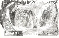 Planche noir et blanc, Les Travailleurs de la mer, Michel Durand