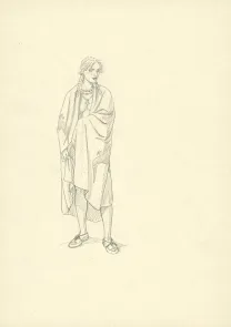 Sketch, Plume aux Vents, L'Oiseau-Tonnerre (T.2), André Juillard