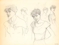 Sketch, Le Cahier bleu, André Juillard
