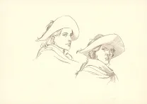 Illustration noir et blanc, Plume aux Vents, André Juillard