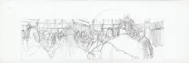 Sketch, Plume aux Vents, André Juillard