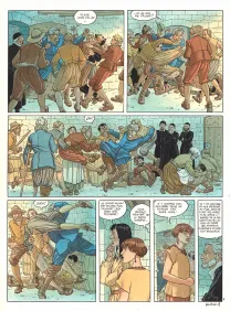 Planche couleur, Plume aux Vents, Ni Dieu ni Diable (T.4), André Juillard