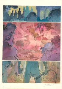 Planche couleur, Le Voleur d'amour, Yannick Corboz