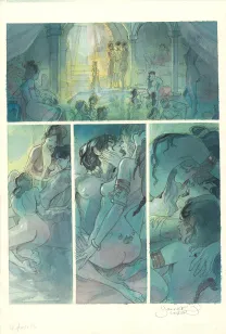 Planche couleur, Le Voleur d'amour, Yannick Corboz