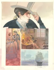 Planche couleur, Le Voleur d'amour, Yannick Corboz