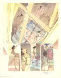 Planche couleur, Le Voleur d'amour, Yannick Corboz