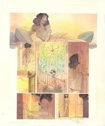Planche couleur, Le Voleur d'amour, Yannick Corboz