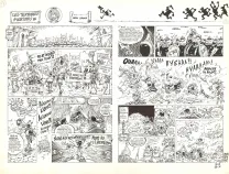 Planche noir et blanc, Kroc le bô, Kroc le bô, Thierry Ségur