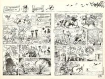 Planche noir et blanc, Kroc le bô, Kroc le bô, Thierry Ségur