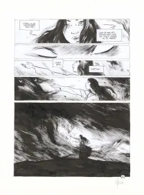 Planche noir et blanc, Ténébreuse, Livre second  (T.2), Vincent Mallié