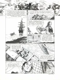 Planche noir et blanc, 1629... ou l'Effrayante Histoire des naufragés du Jakarta, L'Apothicaire du diable (T.1), Thimothée Montaigne